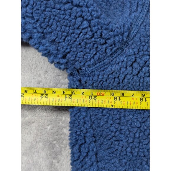 Alpine Design Mens Jacket Size Small Blue Sherpa Teddy Outdoor Camp Cabin Soft - Picture 11 of 15